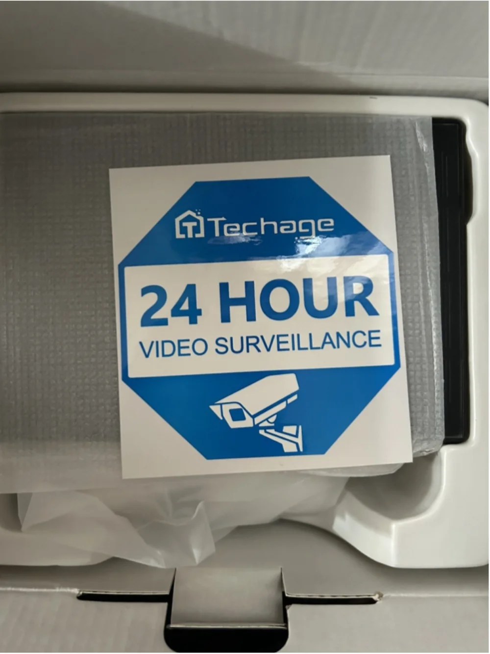 Techage Outdoor Wifi Solar Security Camera w/Smart AI Event Detection